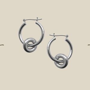 Laura Lombardi Silver Isola Earrings